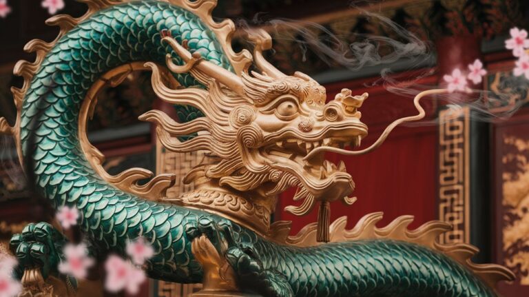 imperial mythical dragon symbolism