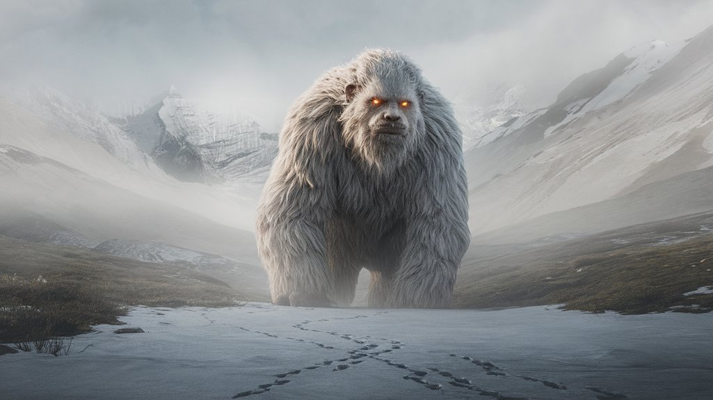 mysterious himalayan snow creature