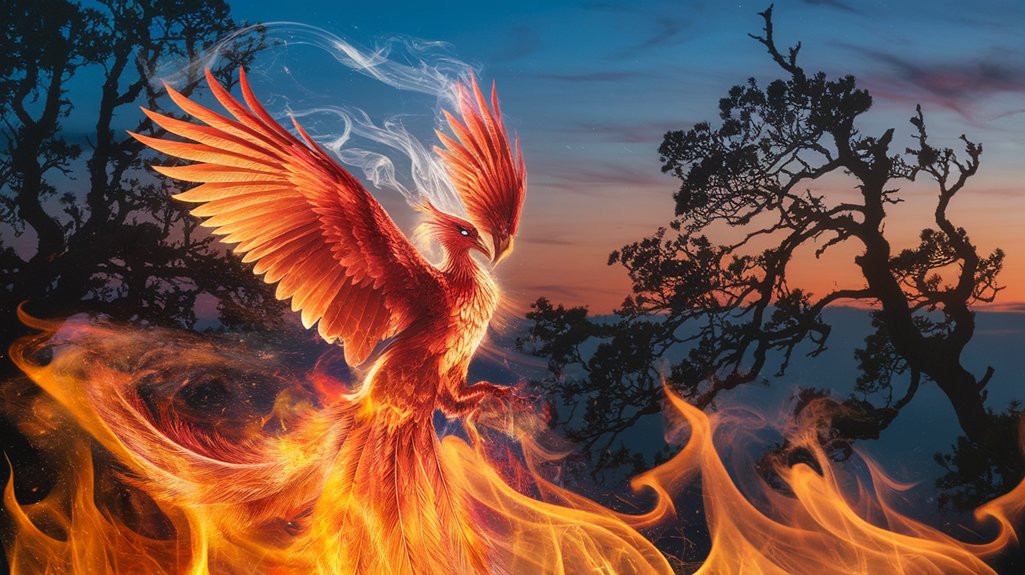 mythical bird rebirth tales