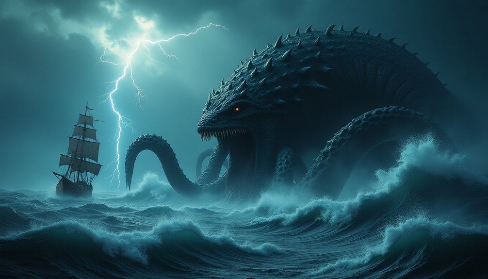 mythical sea monster norse legends