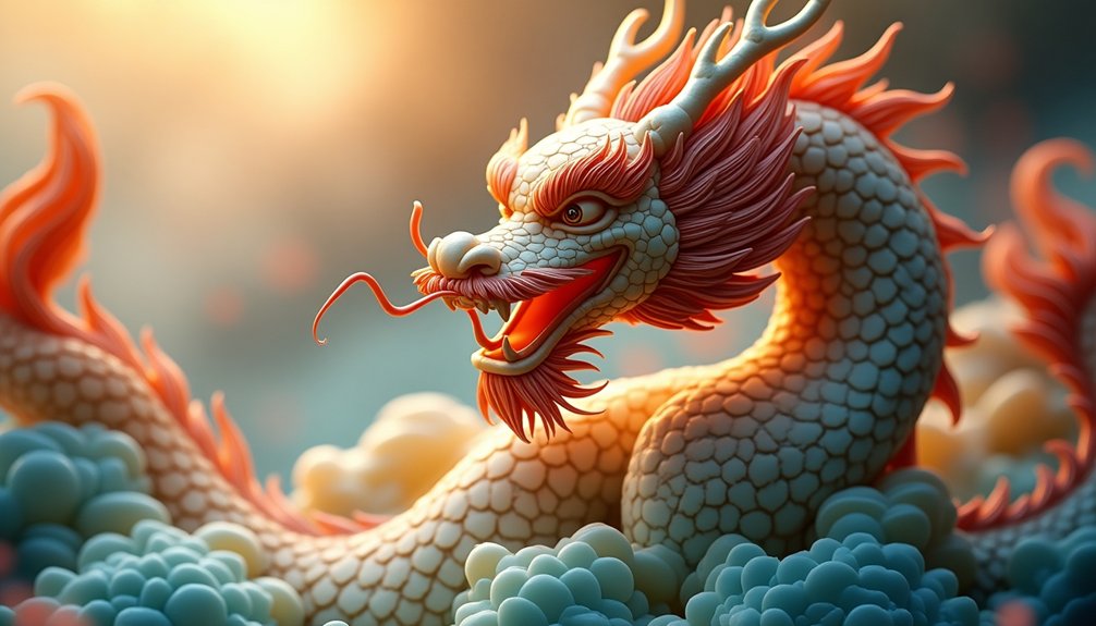 nine mythical dragon descendants