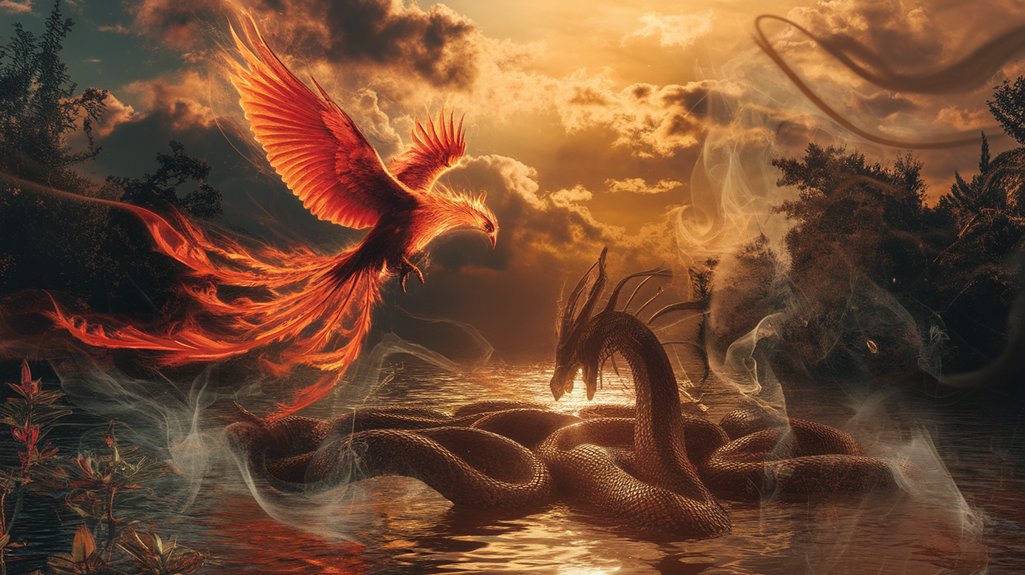 rising anew from ashes