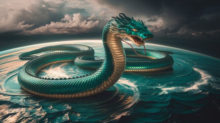 serpent encircling the earth s domain