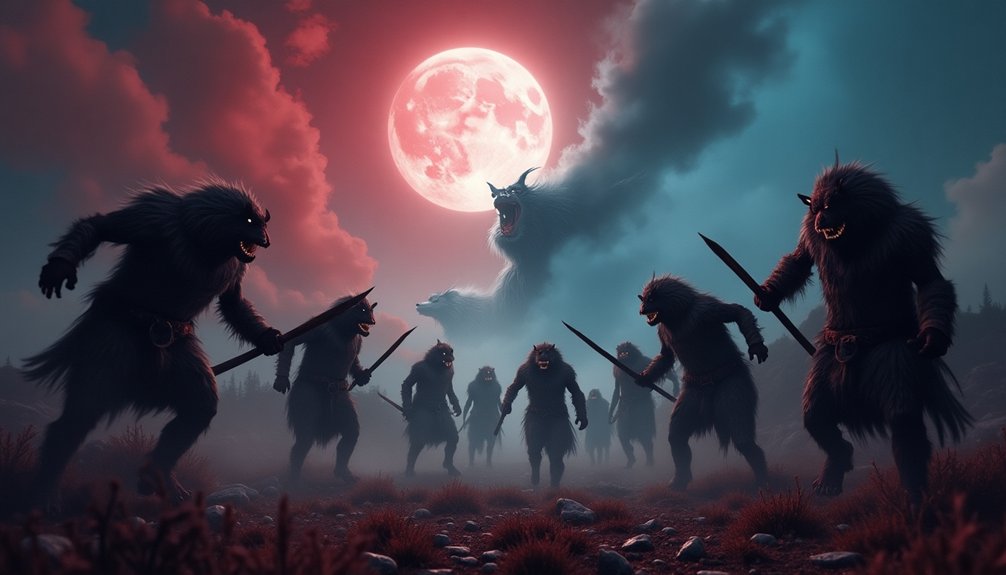 shapeshifting norse warrior battle trance