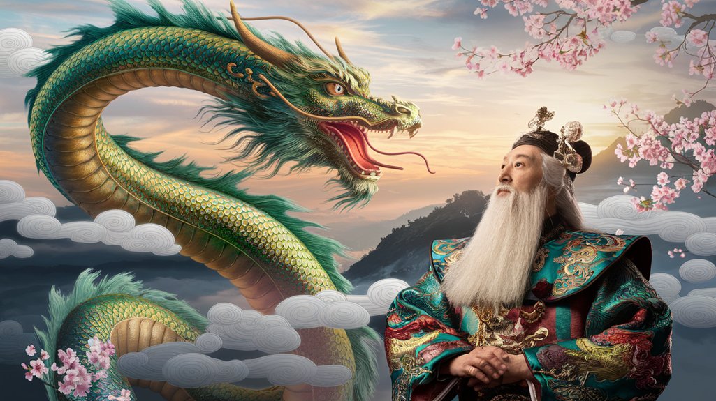 chinese mythical dragon rulers