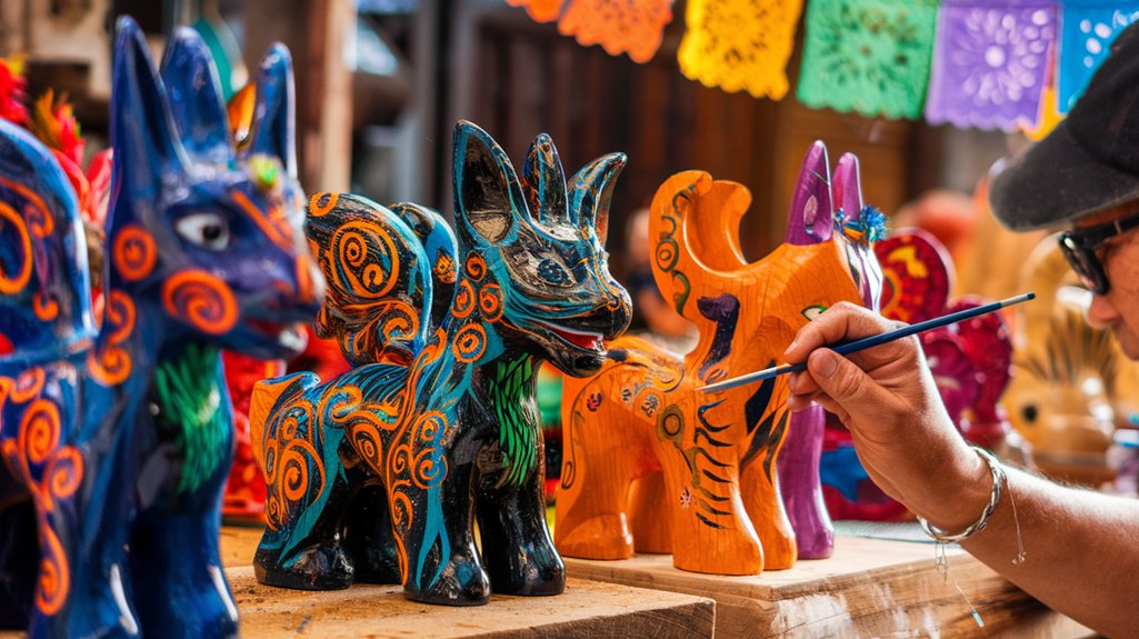 colorful mythical creature art