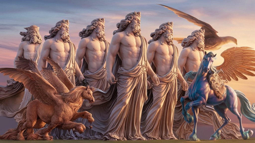 divine beings and creatures
