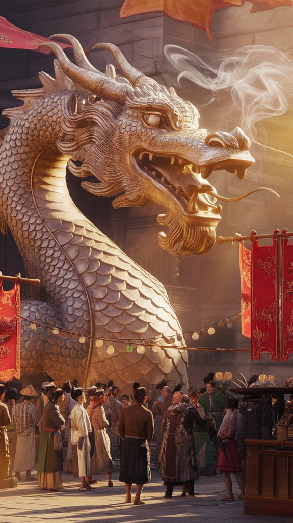 dragons symbolize strength and guardianship