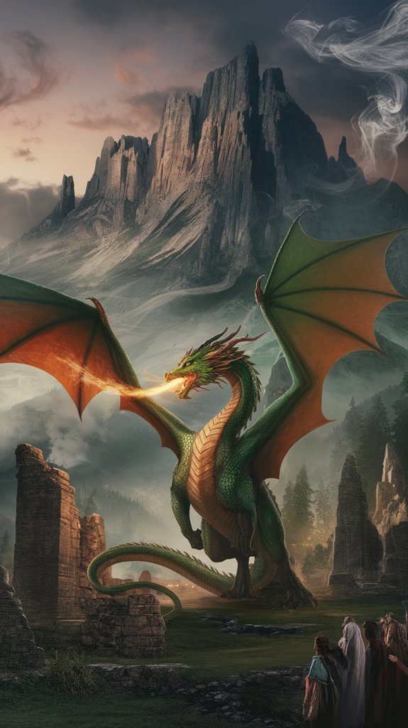 european mythological dragon lore