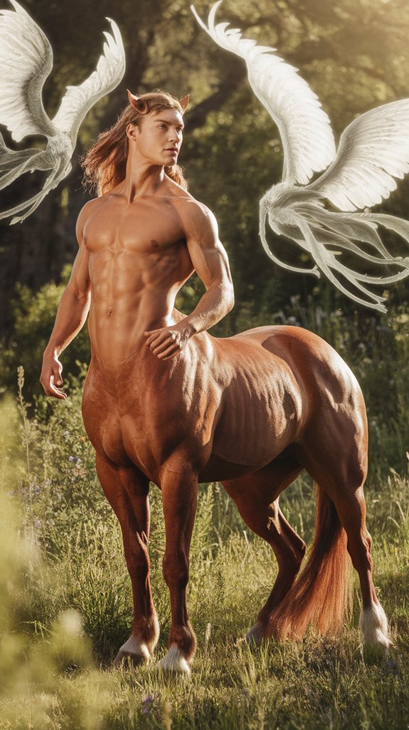 half human half horse beings
