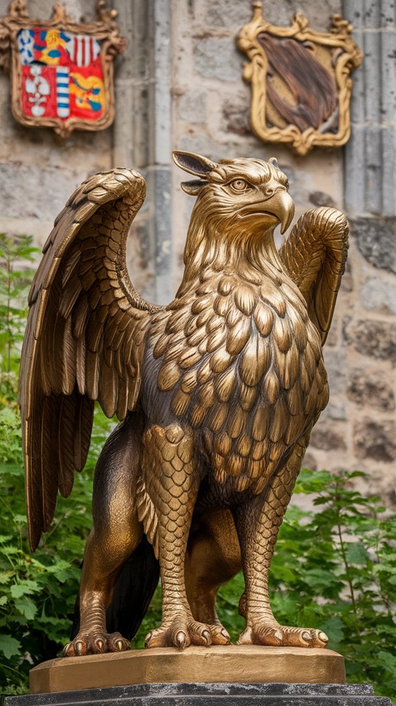heraldic symbols of griffins