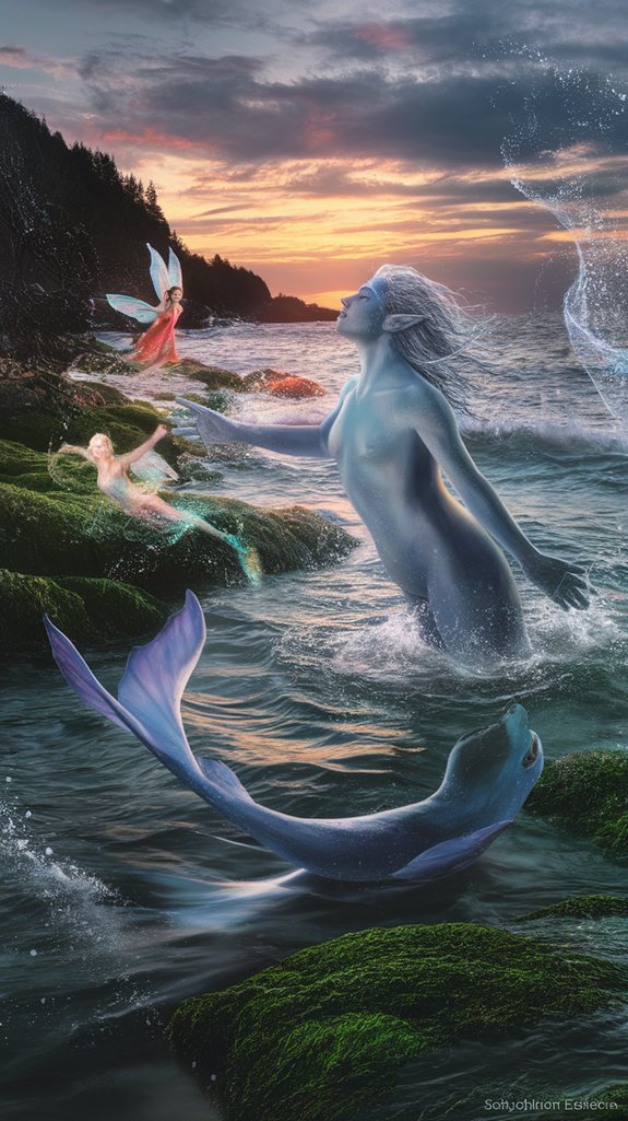 mystical seal like creatures