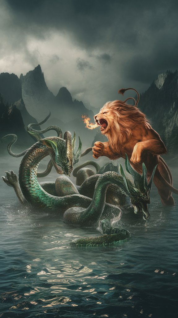 mythical creature with regeneration