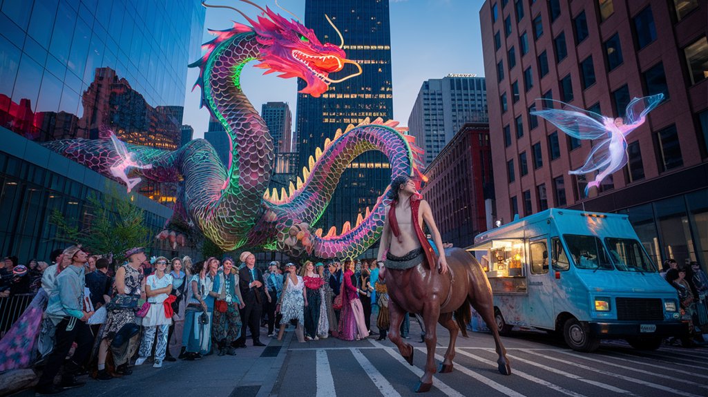 mythical creatures in media