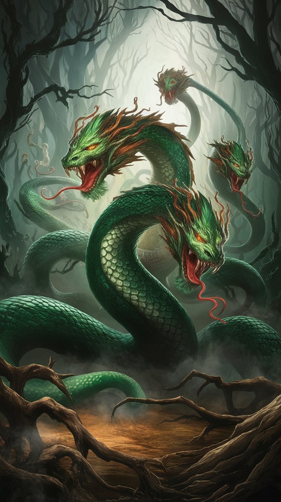 mythical multi headed serpent