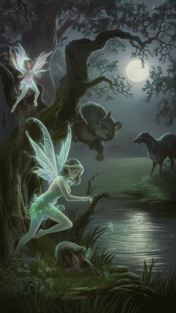 playful spirit causing trouble
