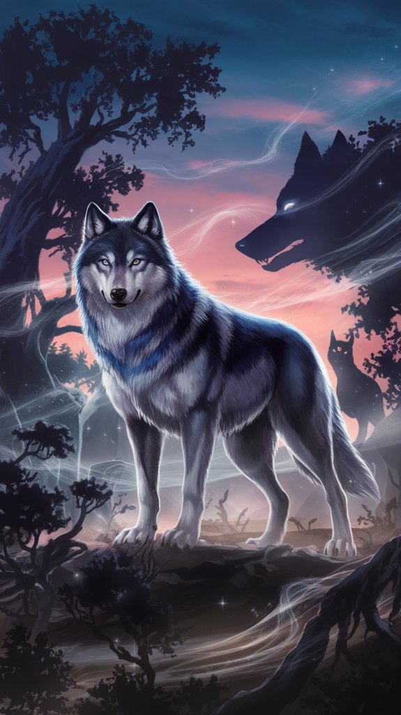 protective wolf spirit symbolism