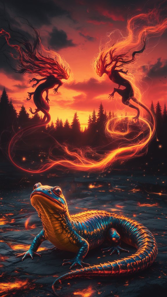 salamander s intense heritage ignited