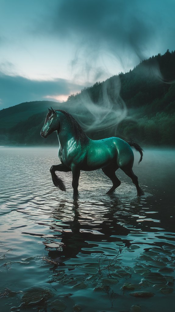 shape shifting scottish water horse