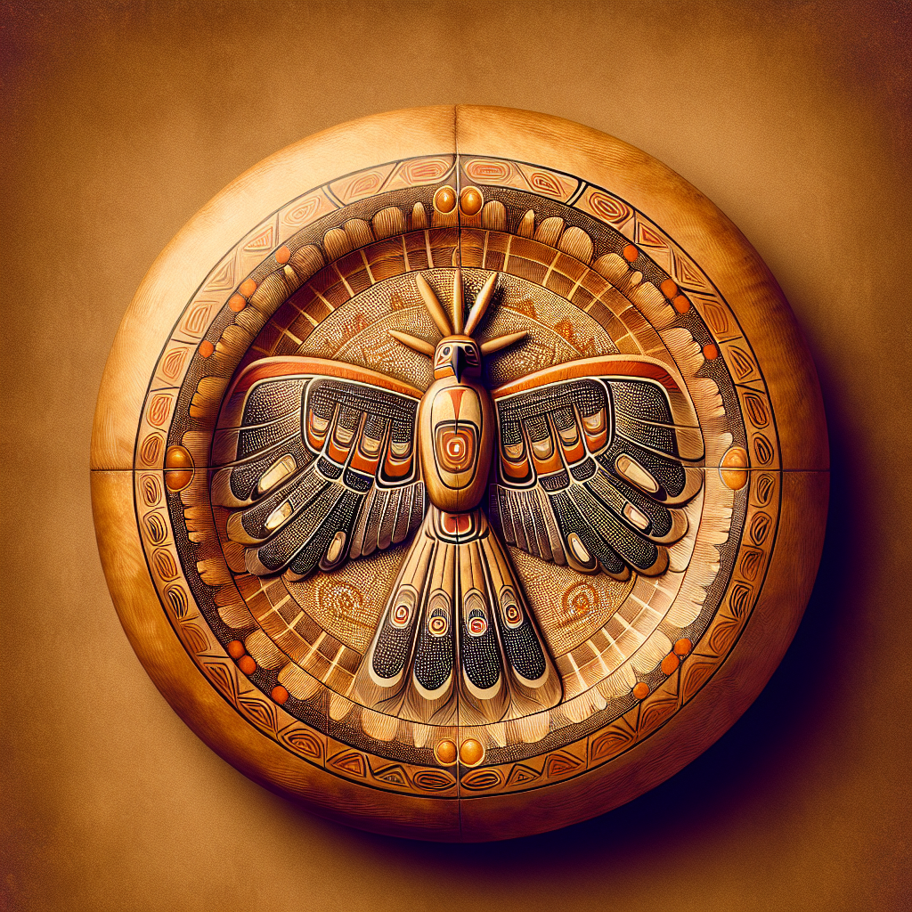 Native American depiction of Thunderbird