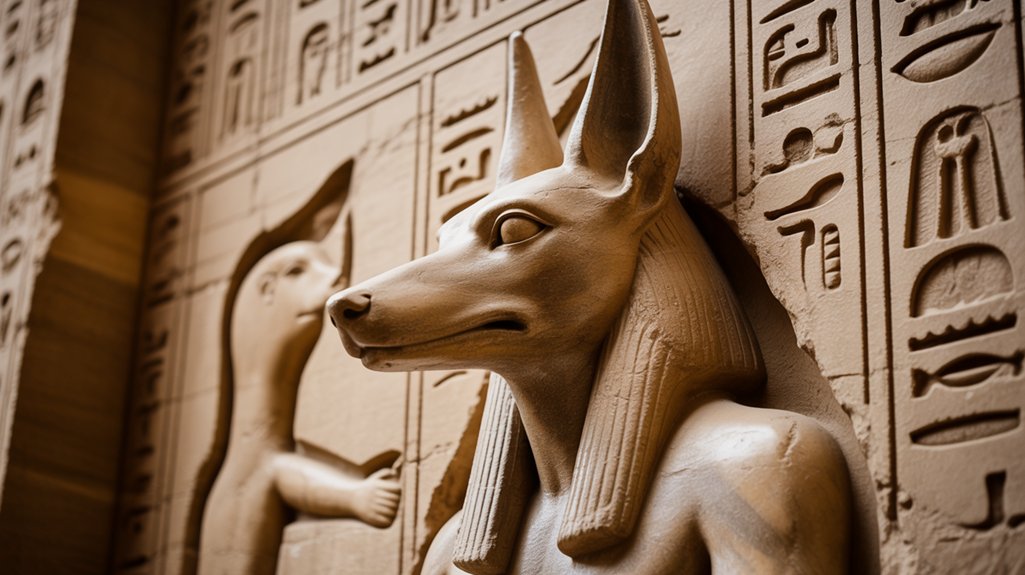 anubis guides cosmic journeys