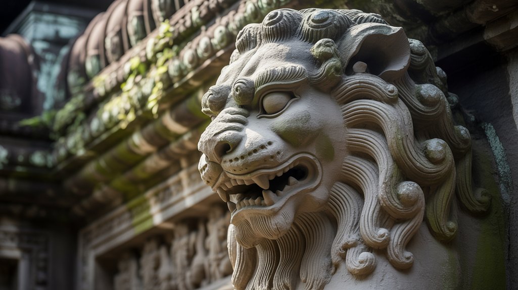 architectural guardians of spirituality