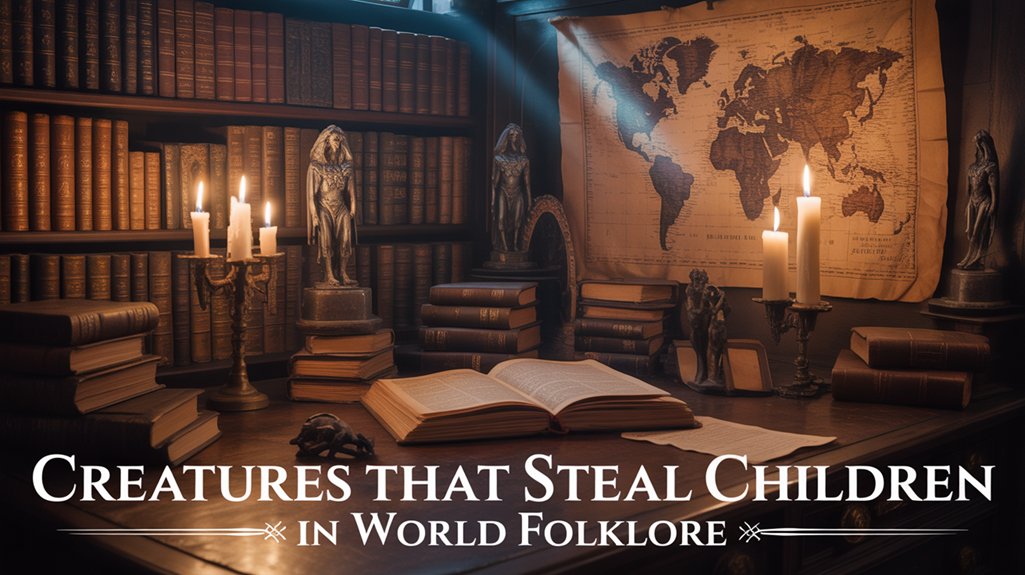 child snatching mythical beings