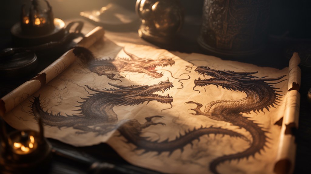 dragons symbolize chaos and protection