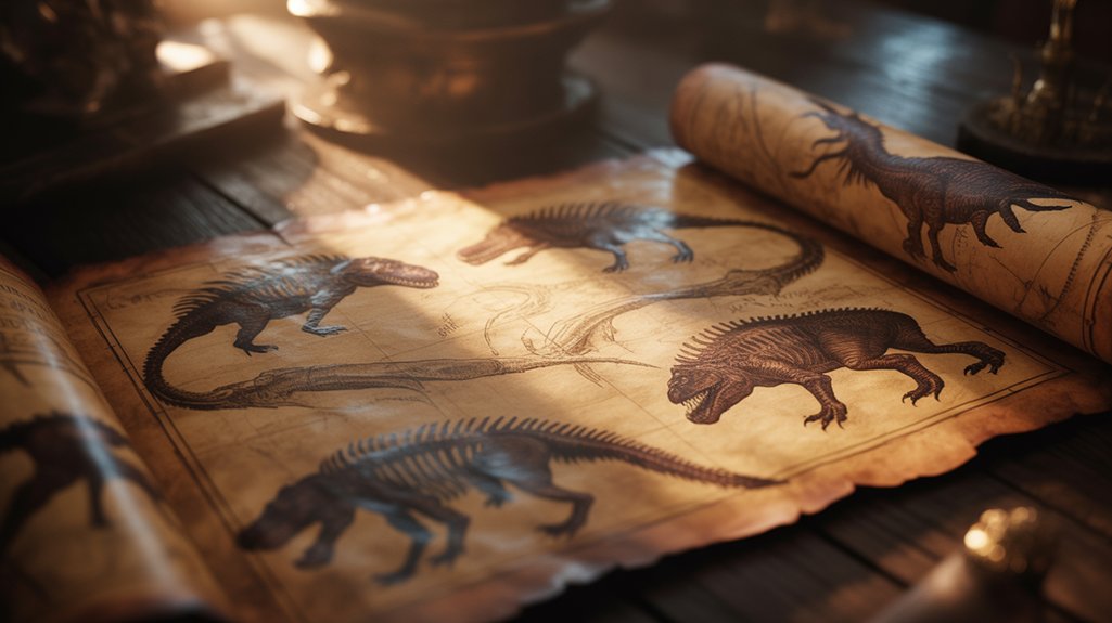 fossils inspire mythological connections