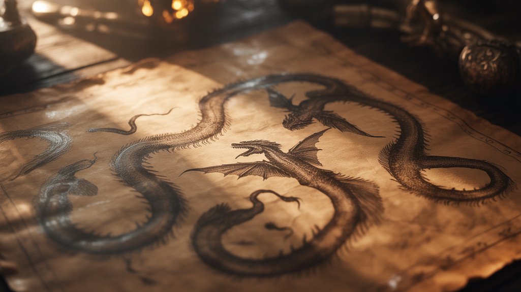 legless winged serpent symbolism