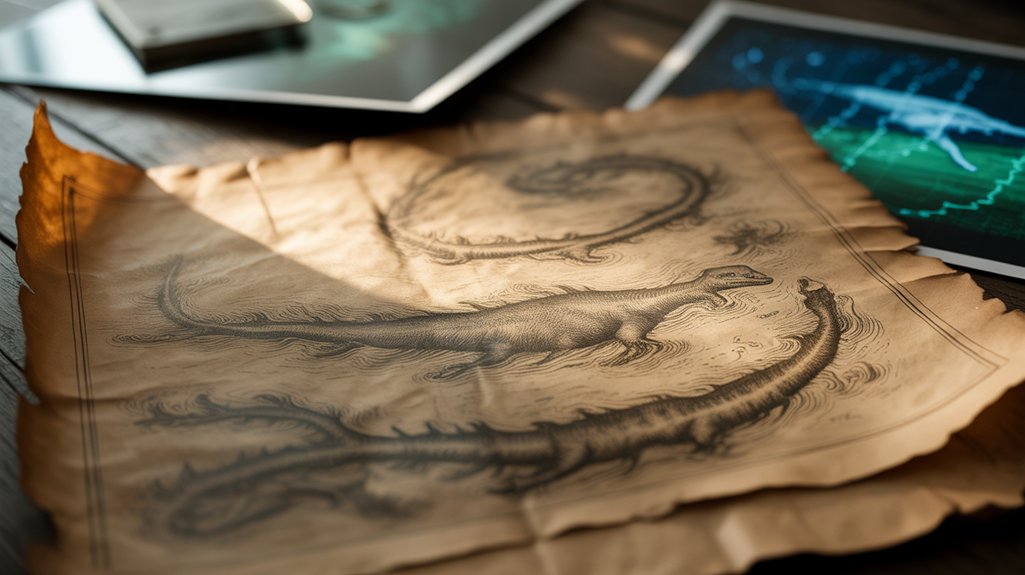 mysterious aquatic creature evidence