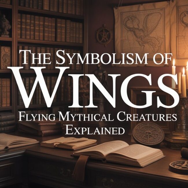 mythical creatures and wings