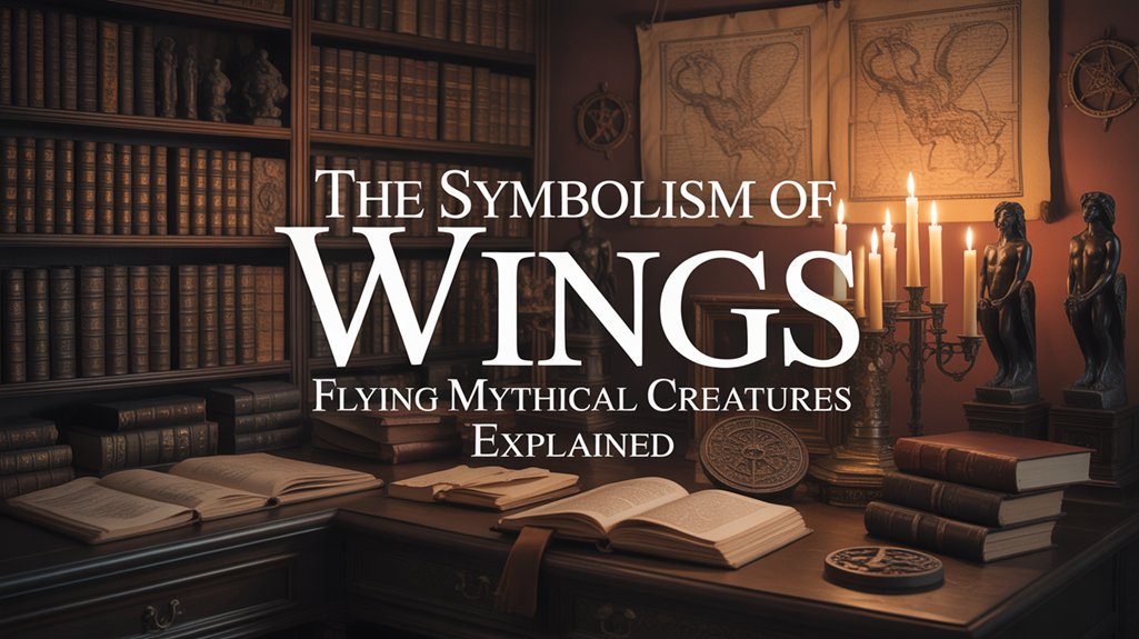 mythical creatures and wings