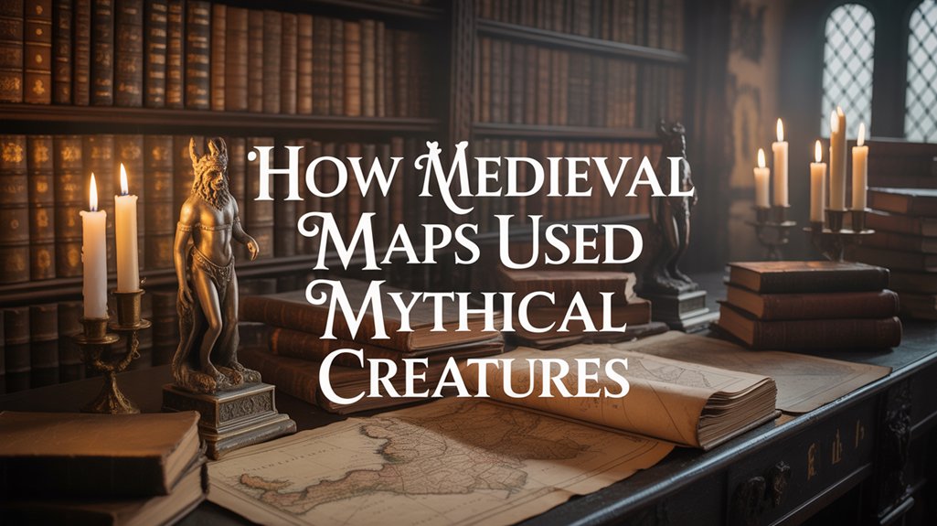 mythical creatures in cartography