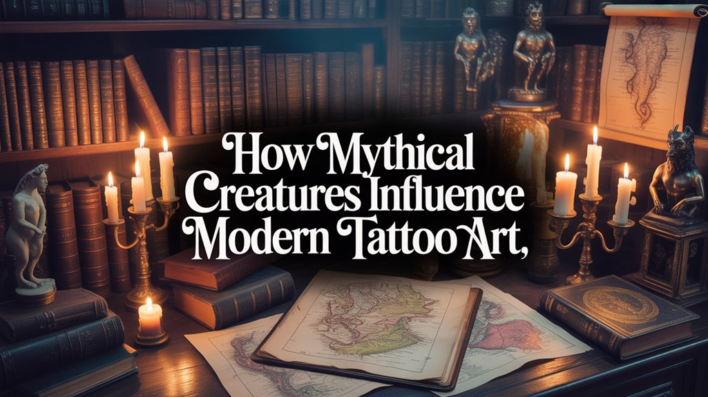 mythical creatures inspire tattoos