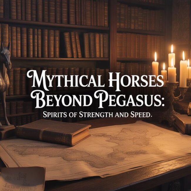 mythical equine symbols of power