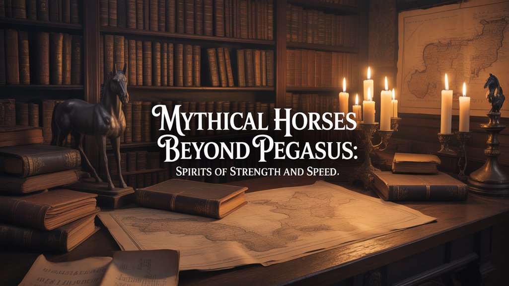 mythical equine symbols of power