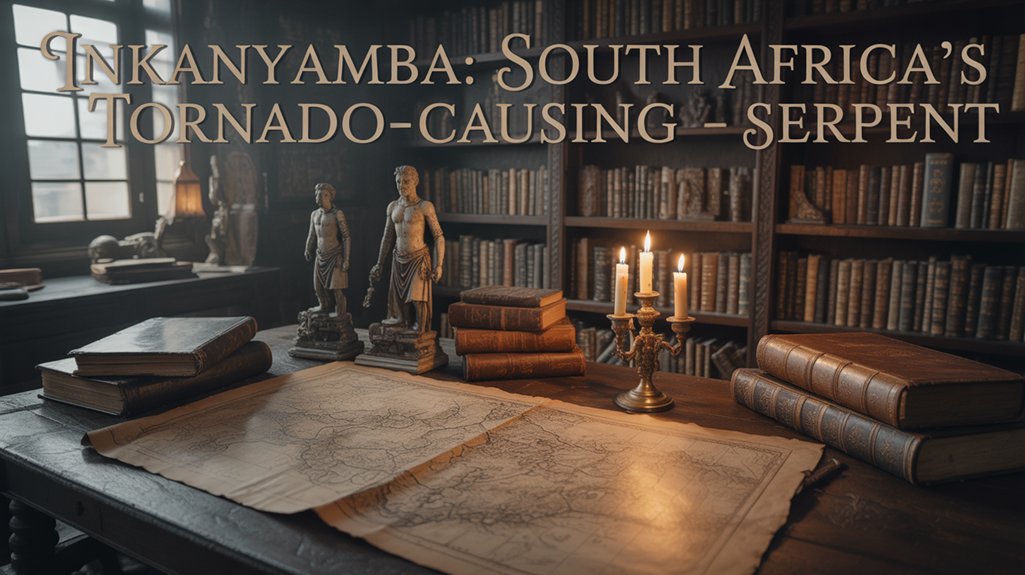 mythical serpent causing tornadoes