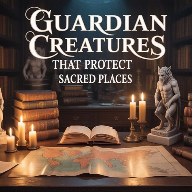 sacred place guardian creatures