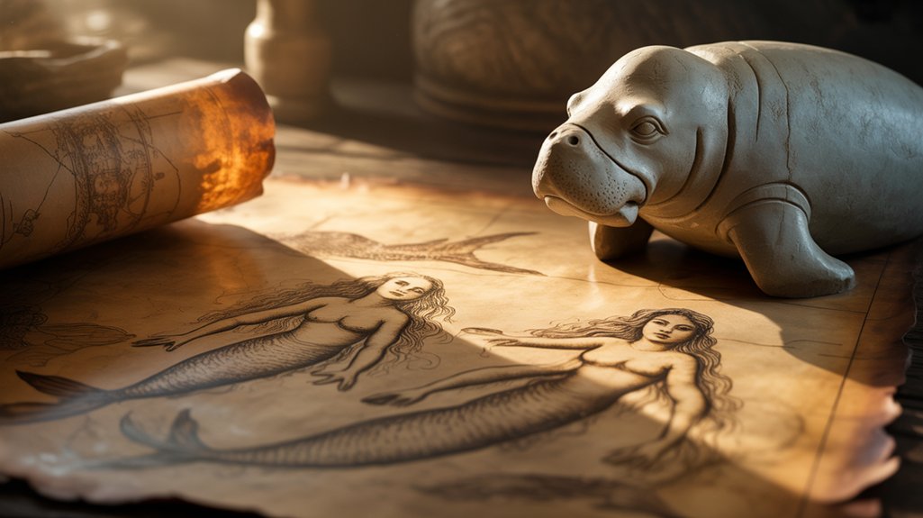 sailors mistook manatees for mermaids