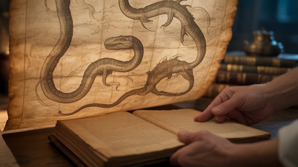 serpentine legends and fossils