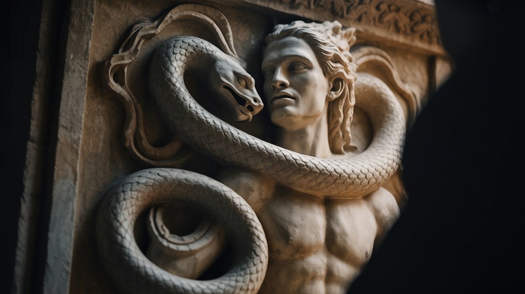 serpents symbolize duality and transformation