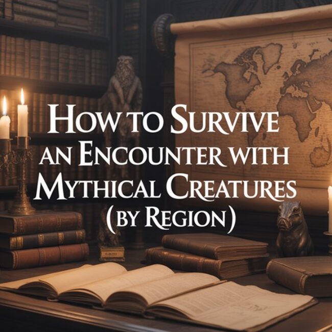 survival tips for mythical creatures