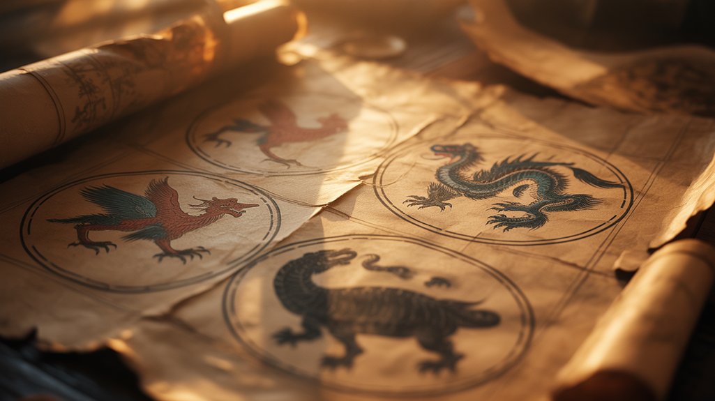 chinese four symbols significance