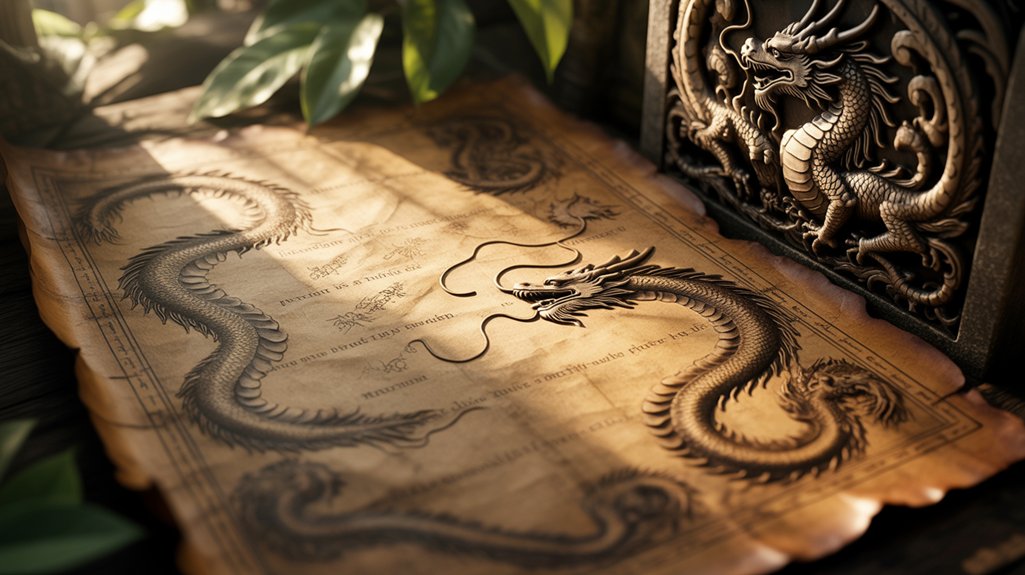 dragons symbolize fortune and benevolence