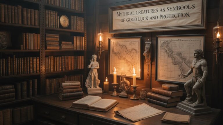 mythical creatures bring luck