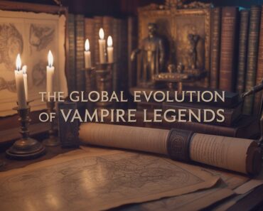 The Global Evolution of Vampire Legends