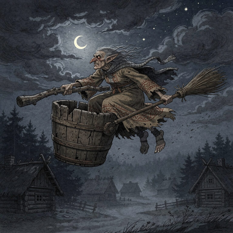 Baba Yaga: The Fearsome Witch of Slavic Folklore - Mythical ...