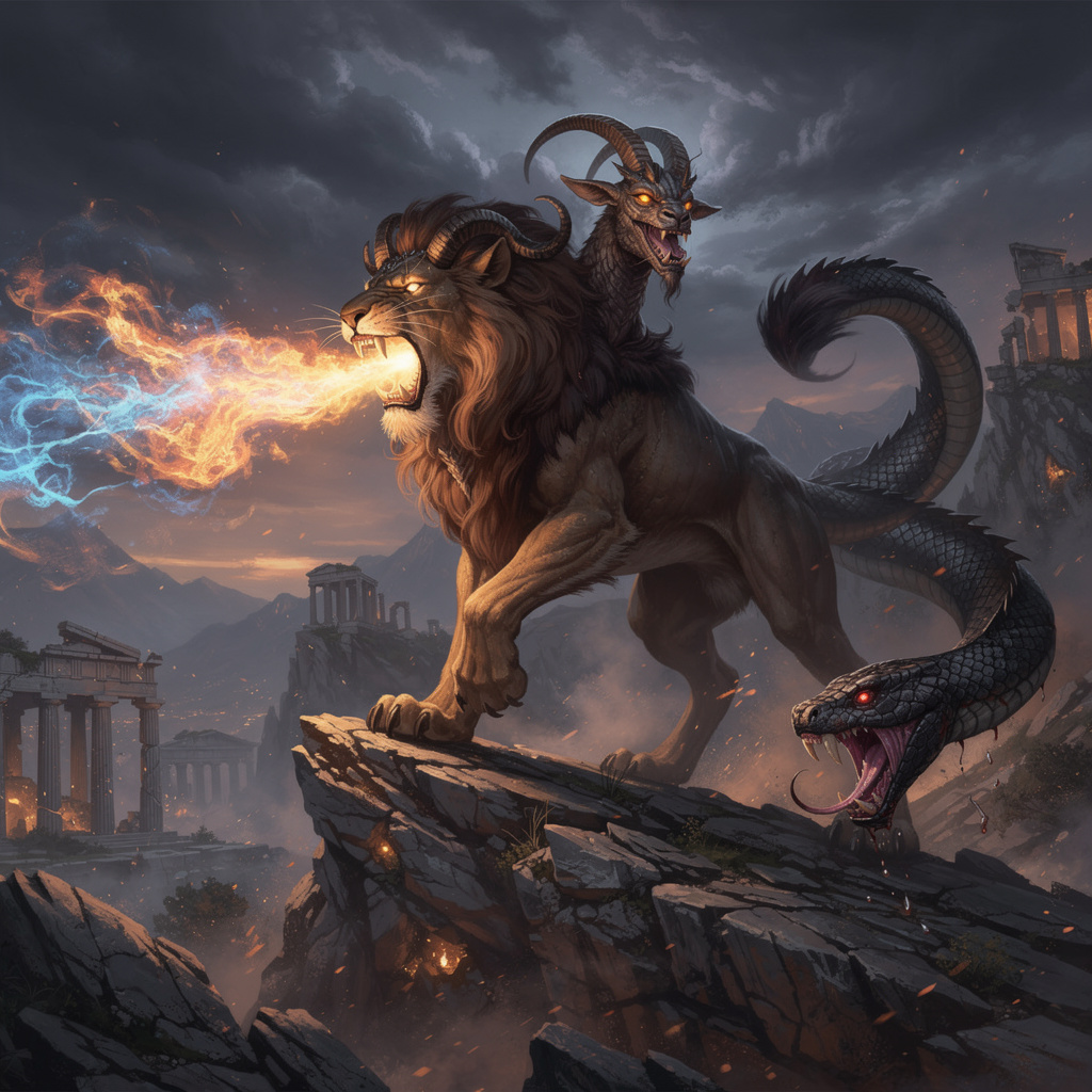 Chimera: The Fire-Breathing Monster of Greek Mythology - Mythical Archives