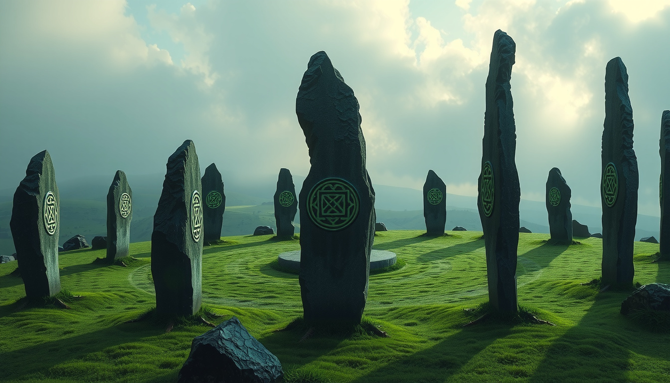 Archaeological artifacts showing Norse and Celtic dragon depictions